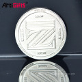 Custom collecting supplies high quality great wall of china aluminum silver coin